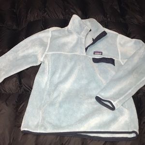 Patagonia Light Blue Pullover Fleece